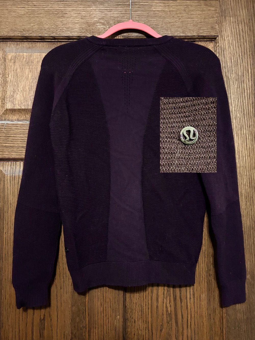Lululemon wool knit sweater